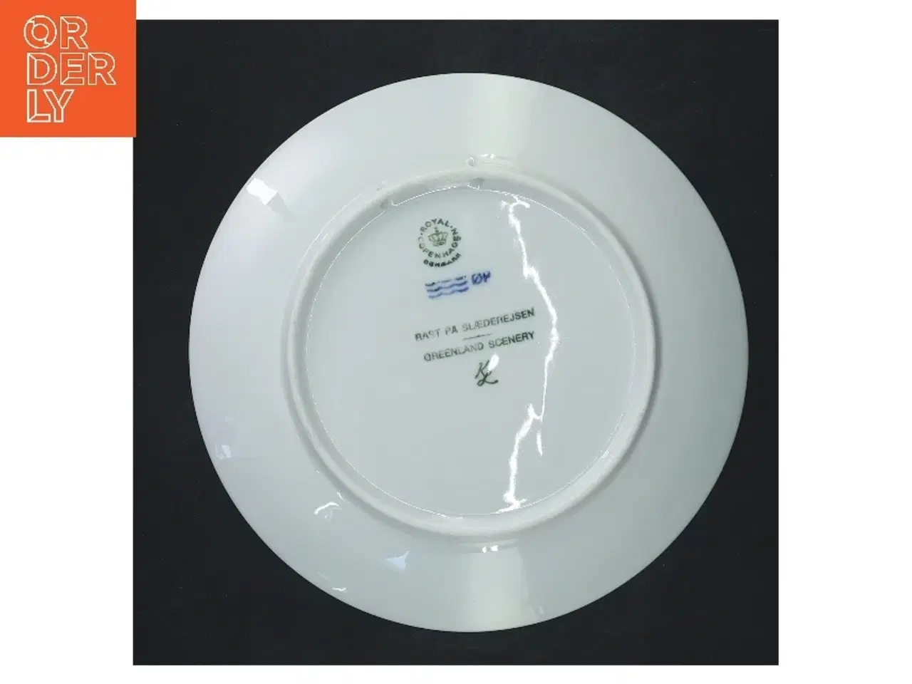 Billede 3 - Royal Copenhagen dekorationsplatte 1978 fra Royal Copenhagen (str. Ø 18 cm)