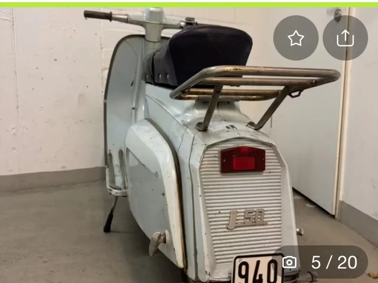Billede 2 - Lambretta scooter, Vespa Veteran