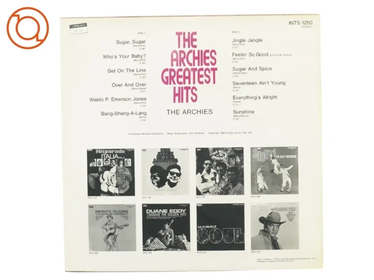 Billede 3 - The archies greatest hits fra Rca (str. 30 cm)