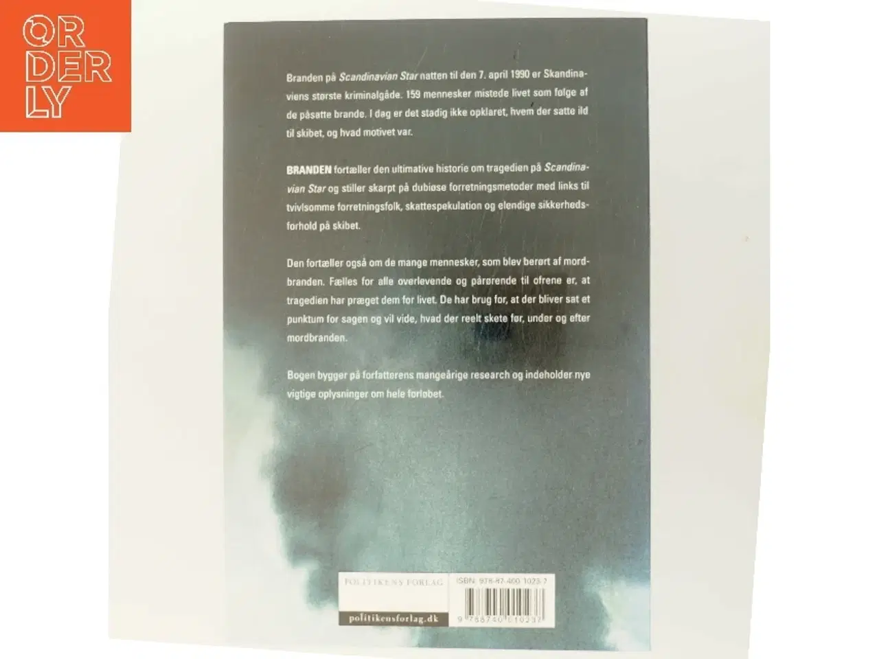 Billede 3 - Branden : gåden om Scandinavian Star af Lars Halskov (Bog)