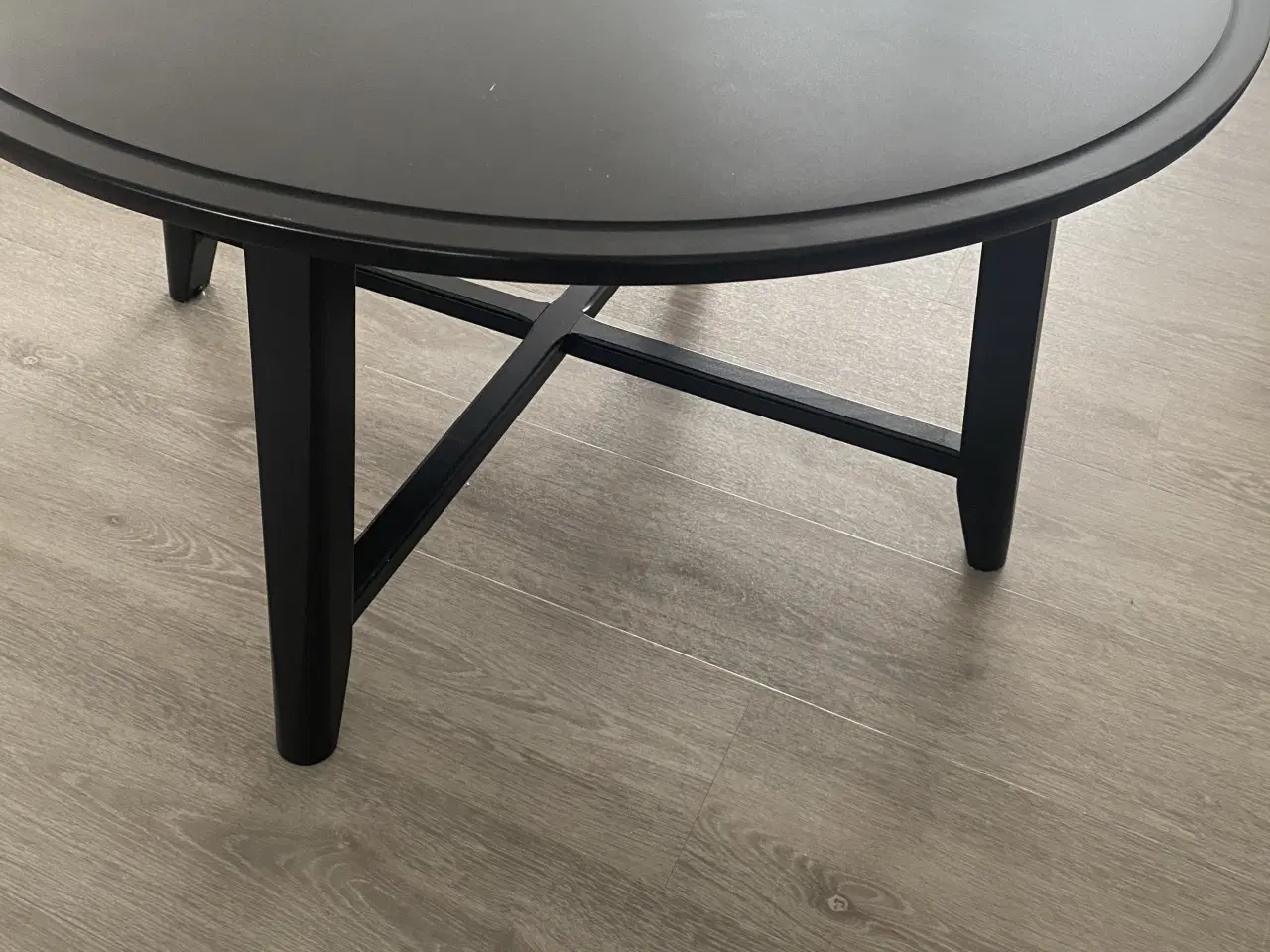 Billede 1 - Sort rundt bord