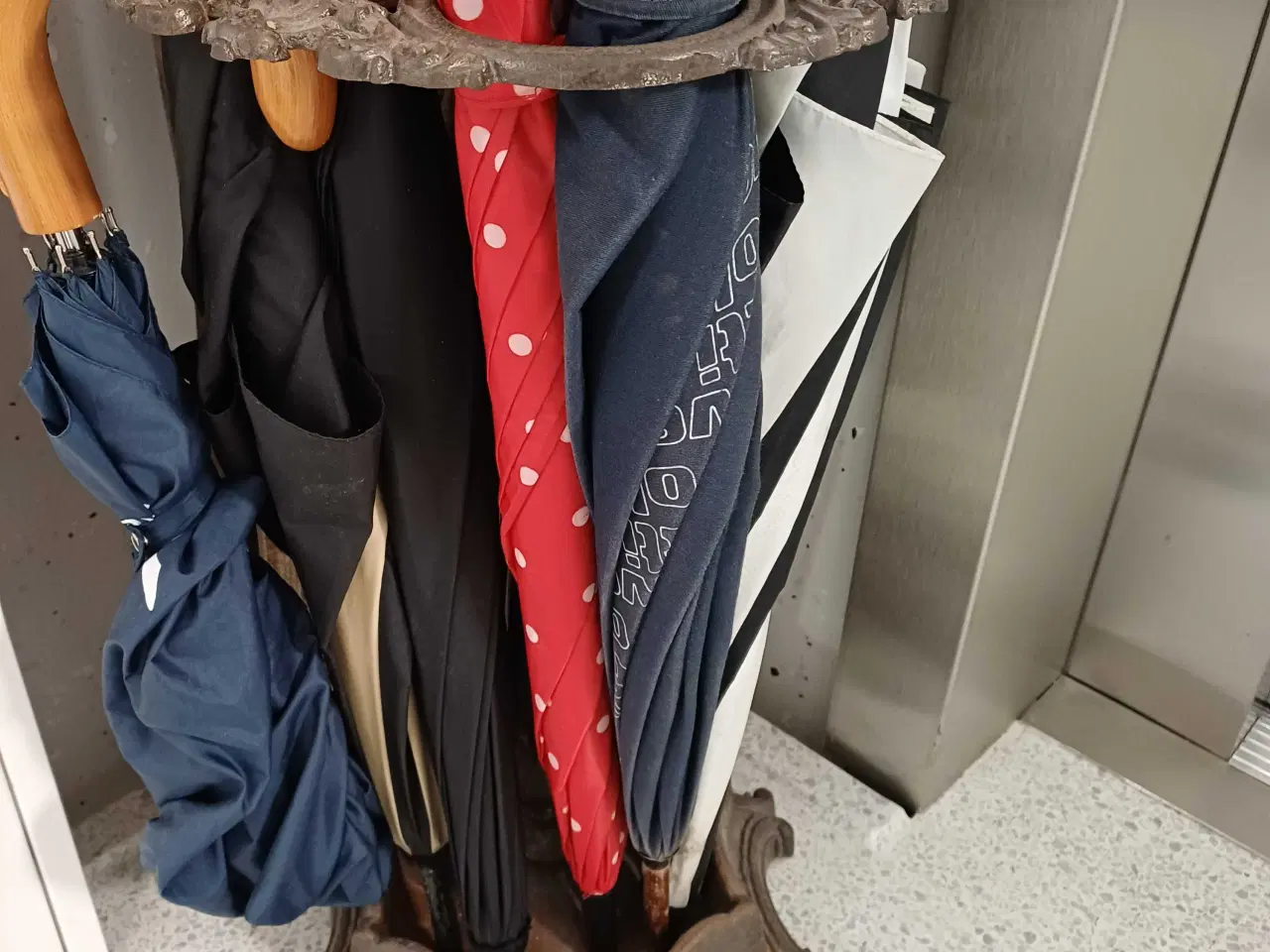 Billede 1 - Paraplyholder jern antik