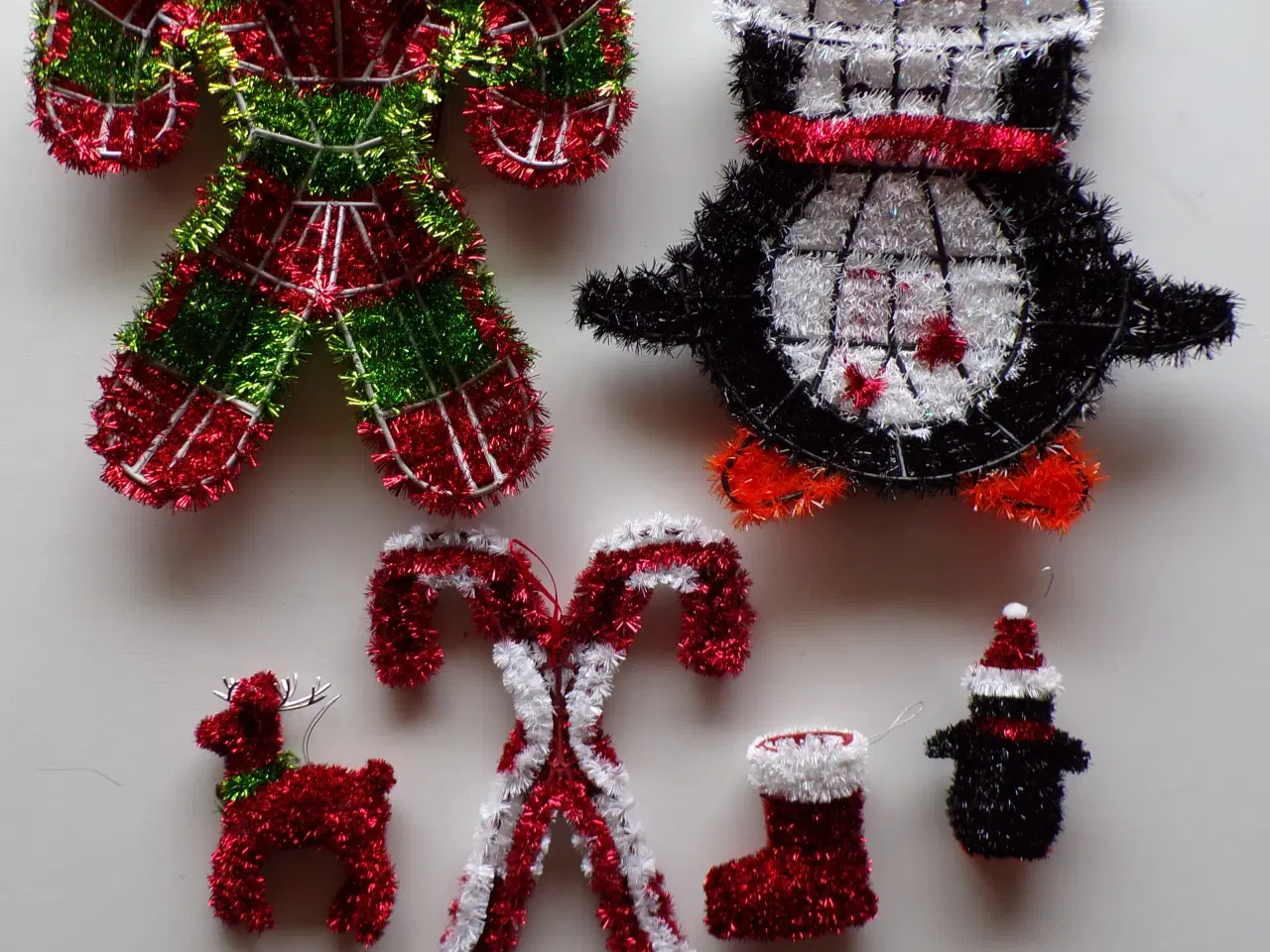 Billede 2 - Blandet julepynt til ophængning 