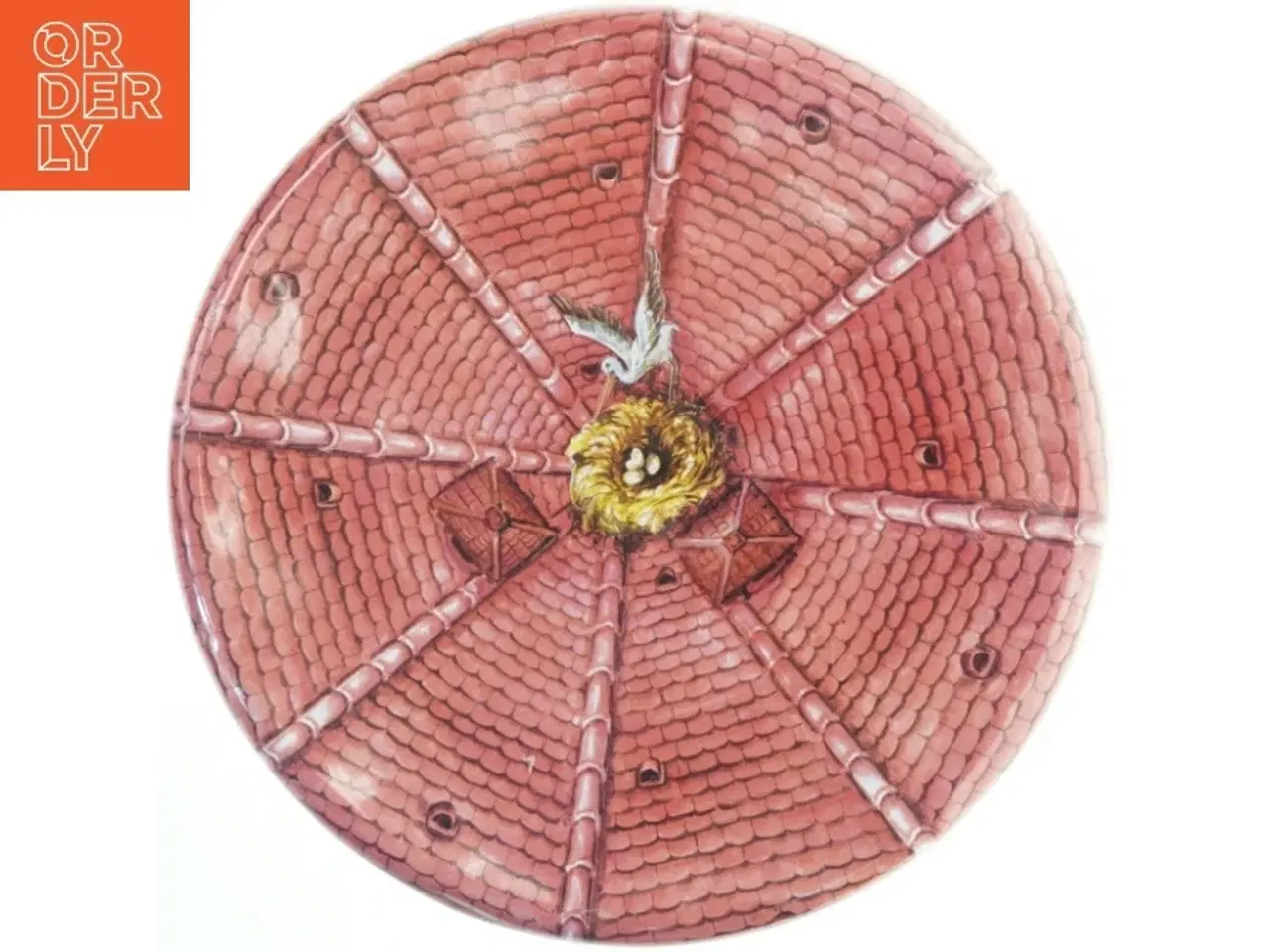 Billede 4 - Dåse med hyggeligt gade motiv(str. 27,5x25 cm)