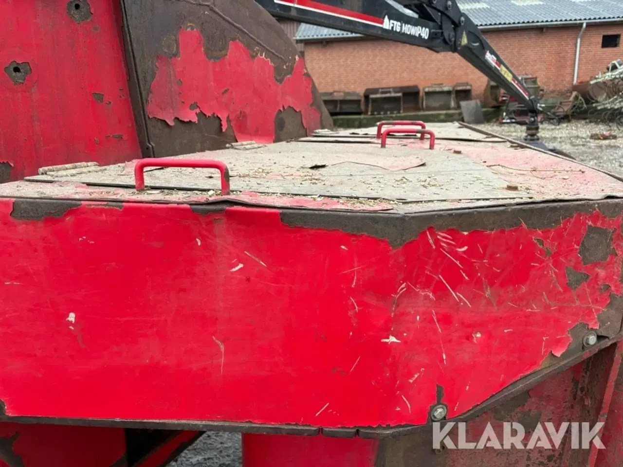 Billede 11 - Flishugger og kran Lindana - Mowie TP400 - P40LP