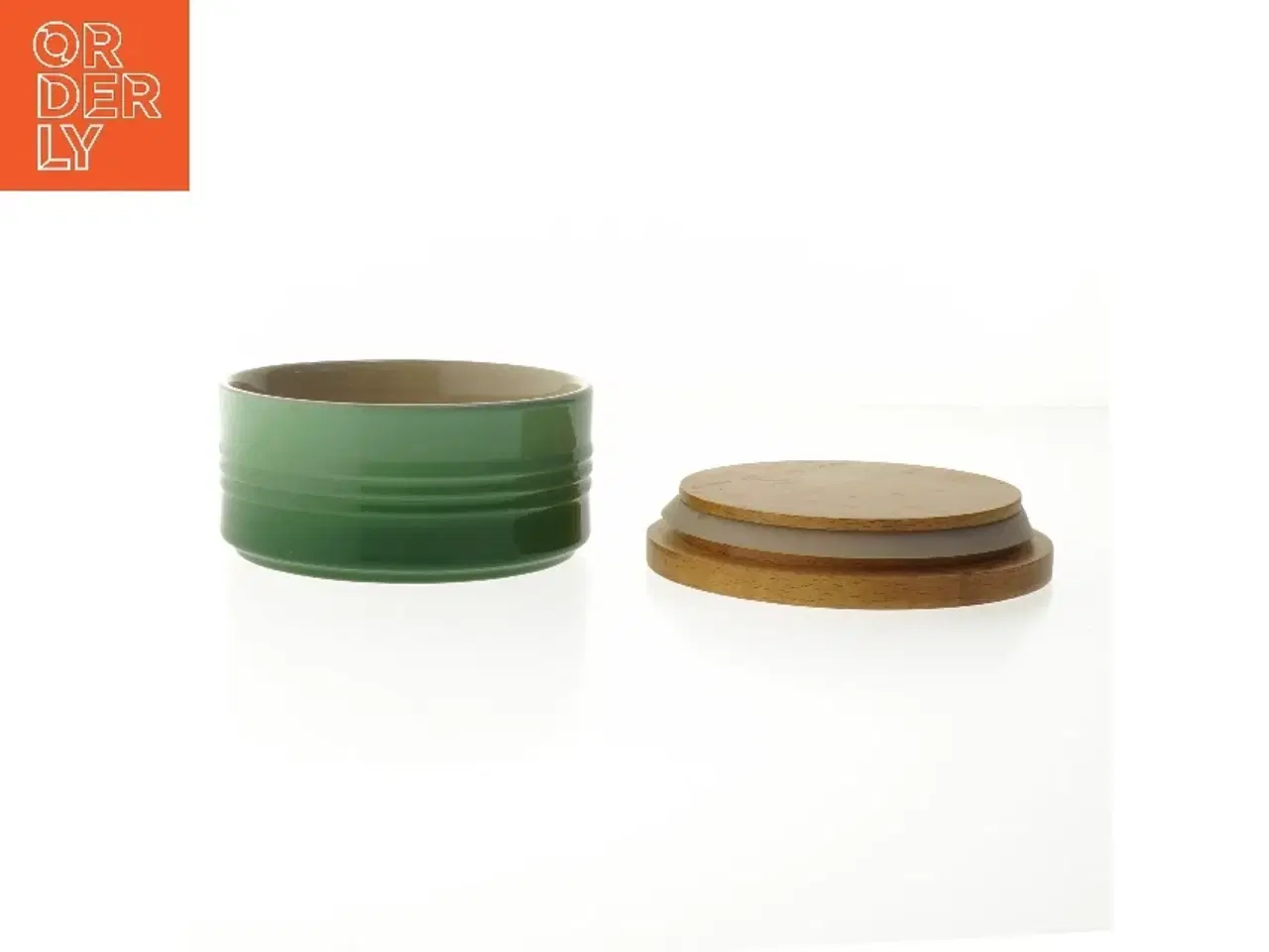 Billede 4 - Le Creuset opbevaringskrukke med låg (str. Ø 14x8 cm) fra Le creuset