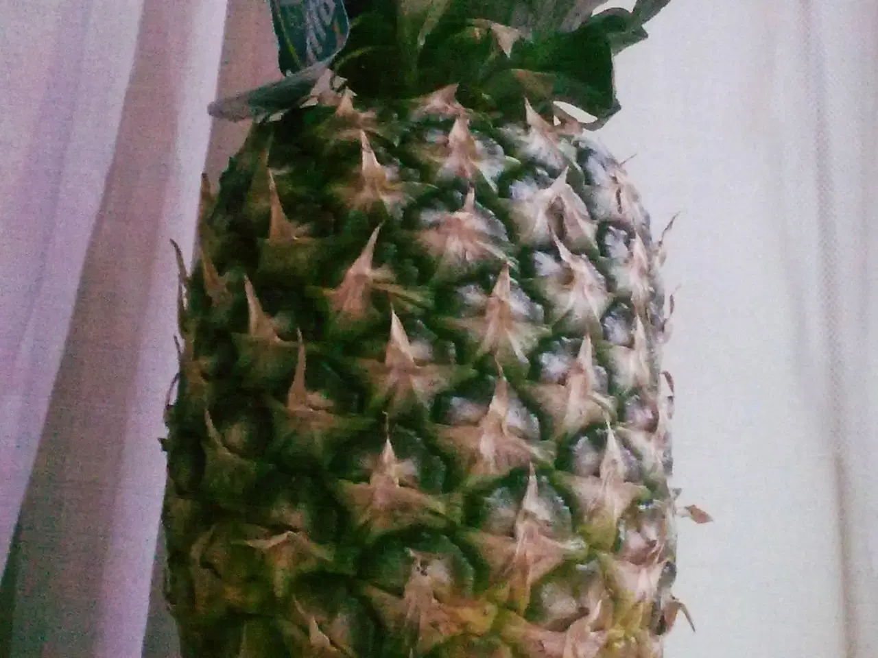 Billede 8 - Ananas asiet og skål i glas vintage 2 DELE