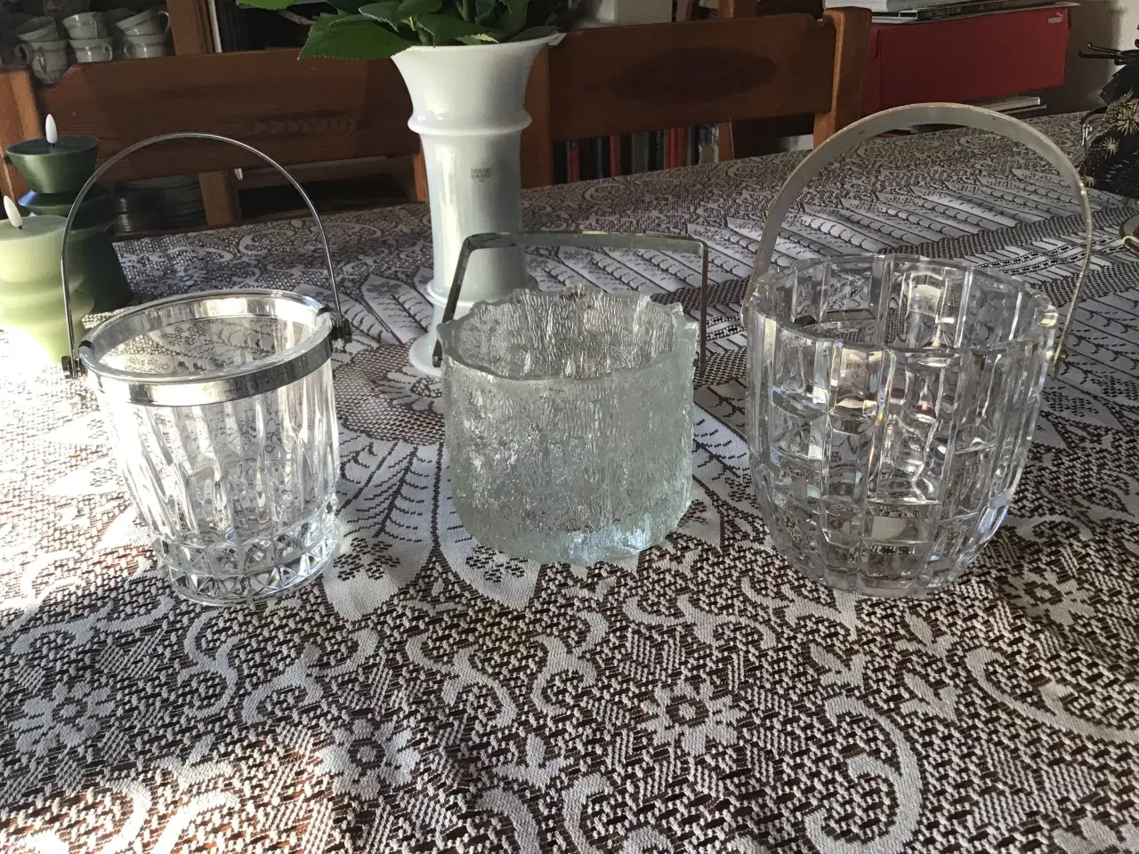 Billede 1 - 3 stk. glas isspand.