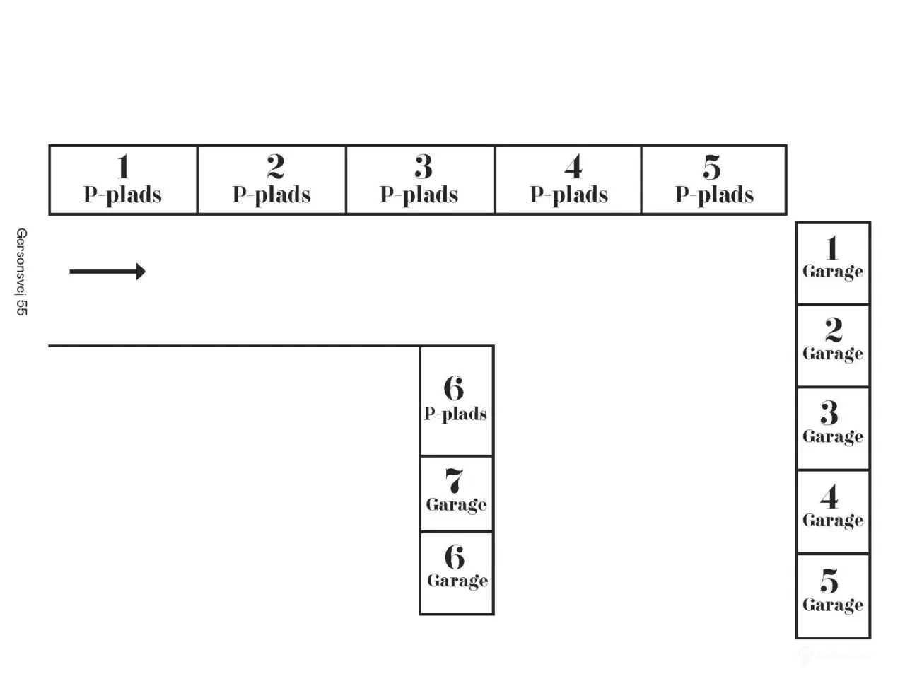Billede 10 - P-plads 6 på Gersonsvej