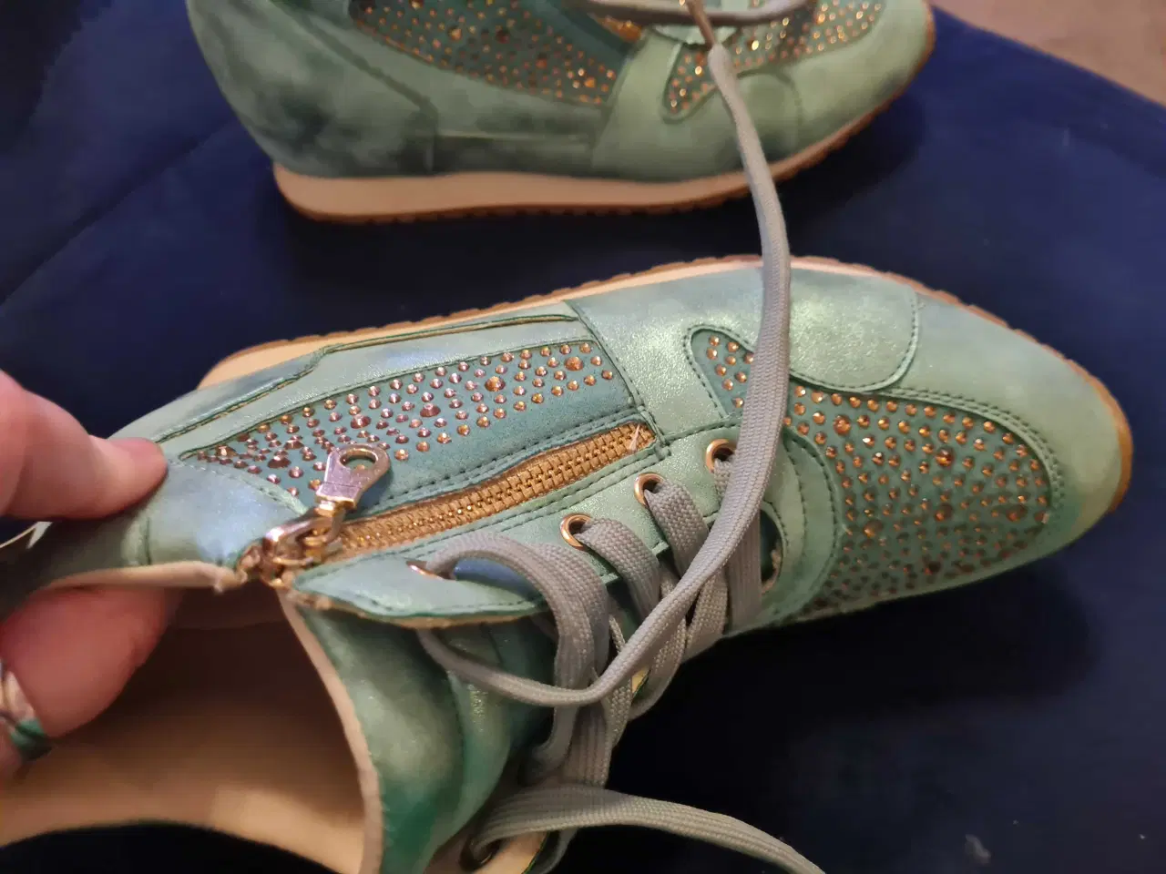 Billede 5 - Fede sneakers med hæl str 41