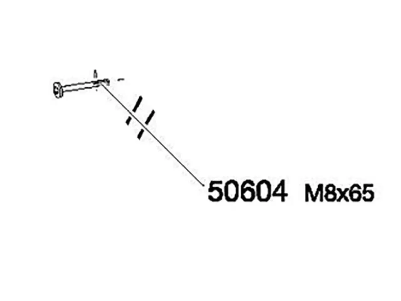 Billede 1 - Thule unbr.bolt k6s m8x65