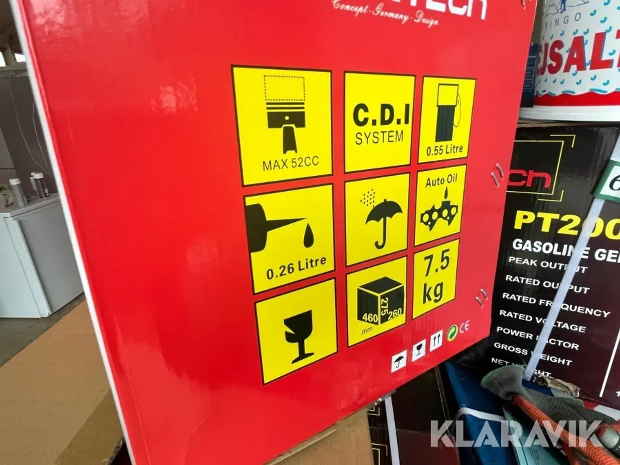 Billede 3 - Motorsav Powertech 52cc