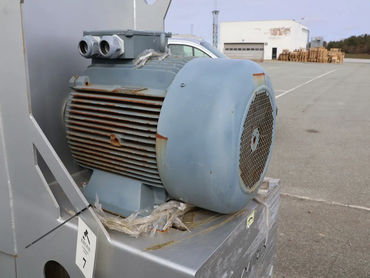Billede 5 - Stor Akyurek ventilationsblæser m/37kw elmotor