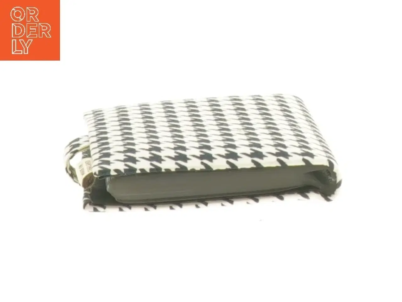 Billede 4 - Sort-hvid ternet tegnebog fra Ferera (str. 8 x. 10,5 cm)