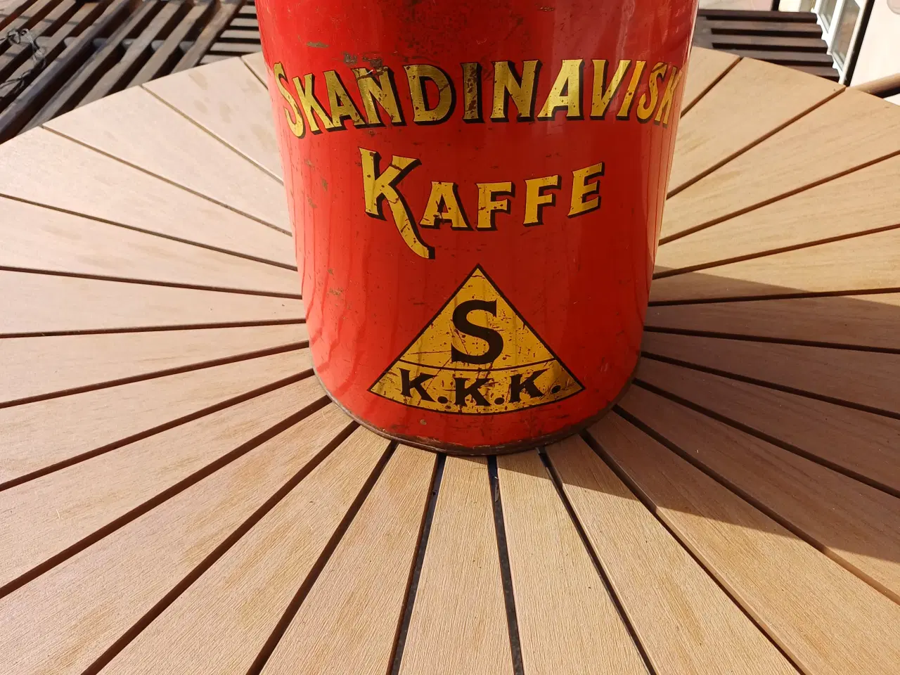 Billede 2 - Kaffe dåse stor