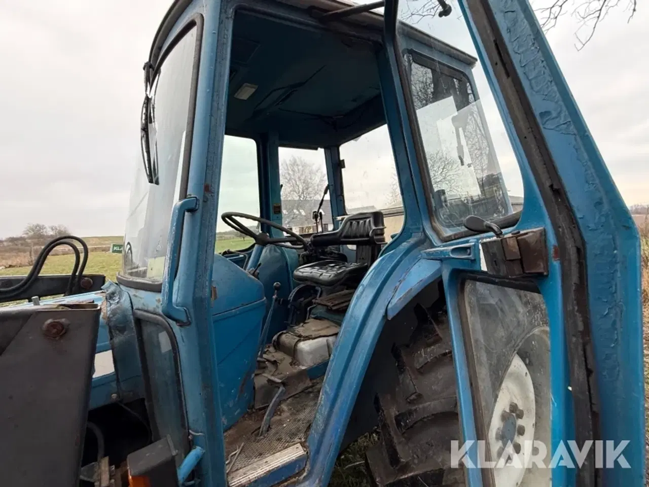 Billede 8 - Veterantraktor Ford 4100 med frontlift