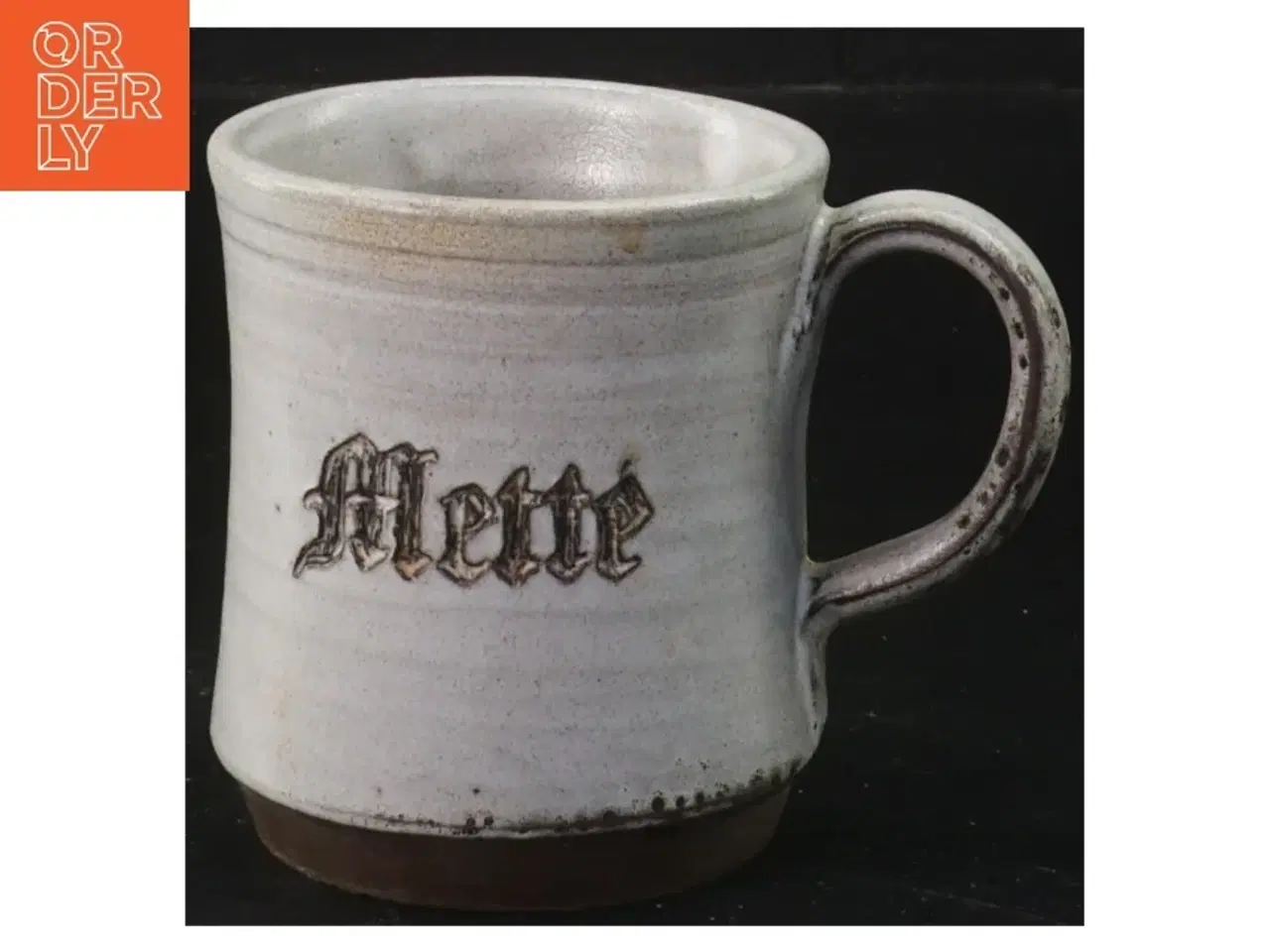 Billede 1 - Personaliseret keramikkrus (str. 7x8 cm)