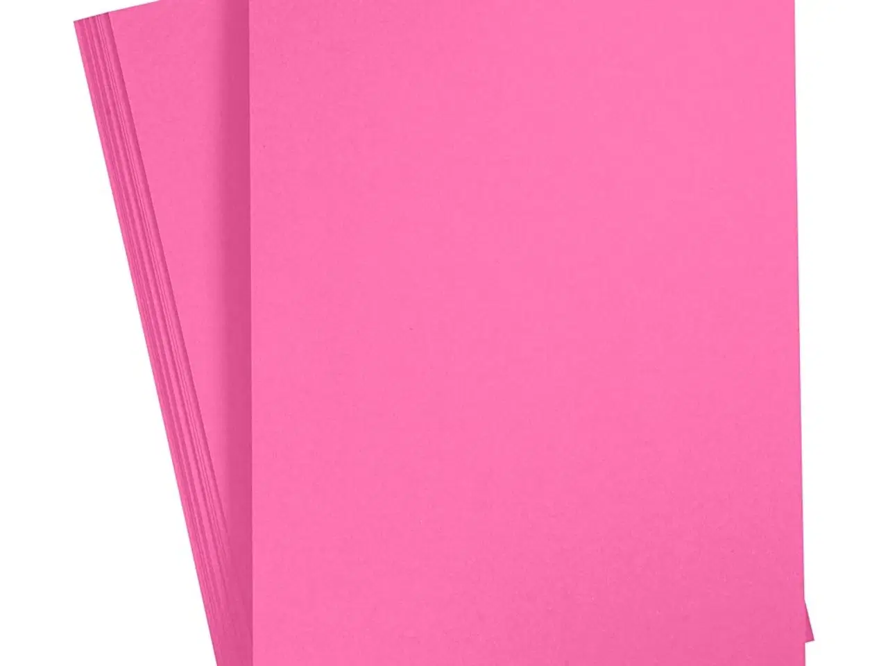 Billede 1 - Karton, A4, ark 210x297 mm, 180 g, pink, 20ark/ 1 pk.