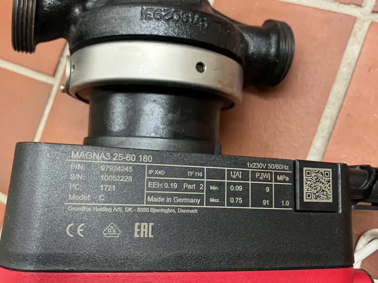 Billede 8 - Grundfos Magna3 25-60 cirkulationspumpe 180 mm, va