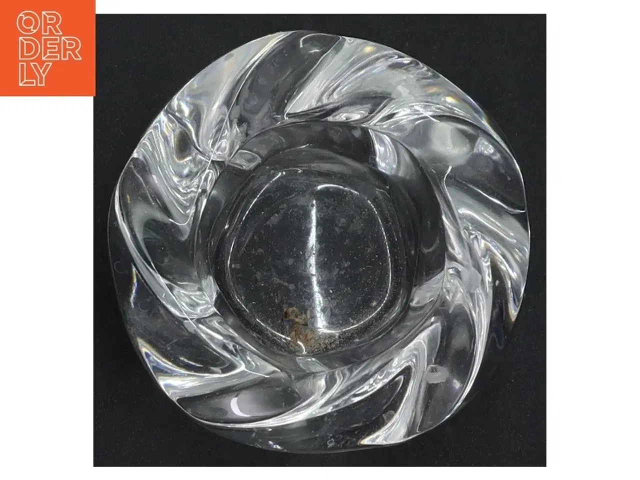 Billede 2 - Glas lysestage fra Royal Copenhagen