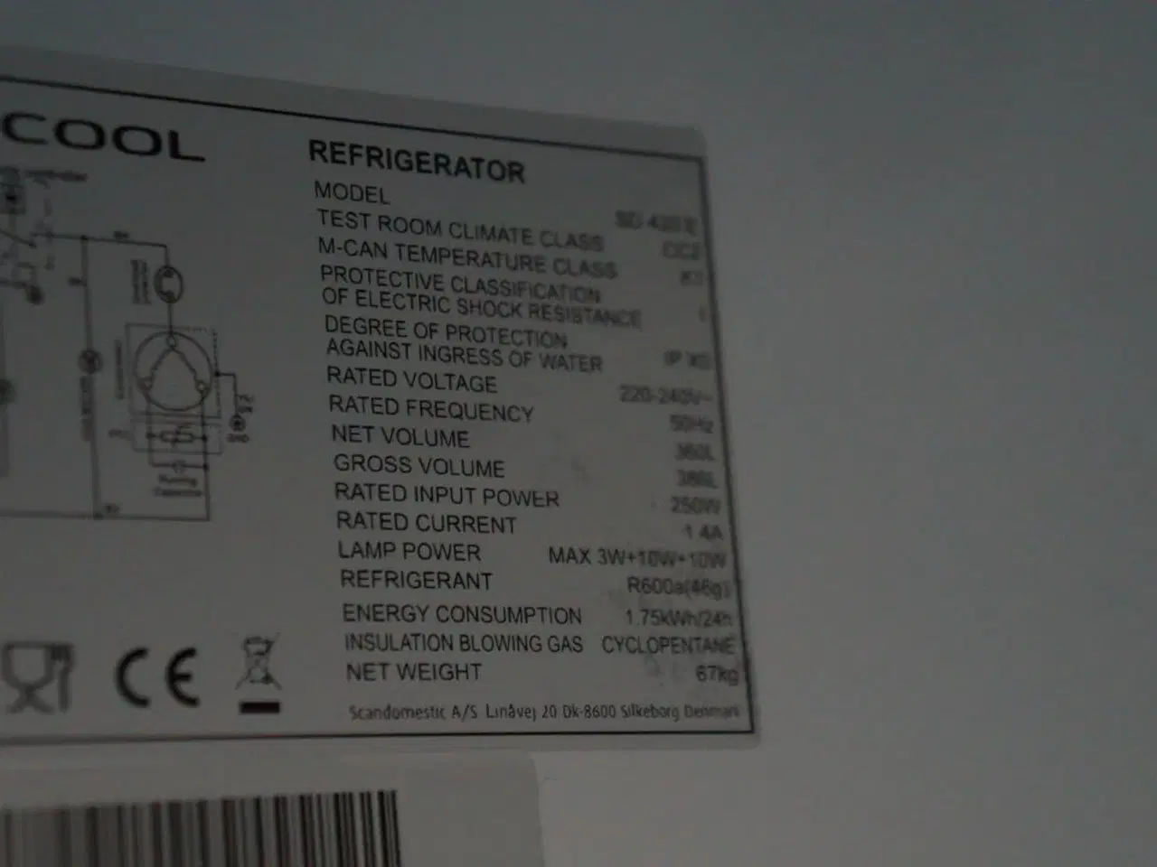 Billede 4 - Displaykøler SCANCOOL SD420E