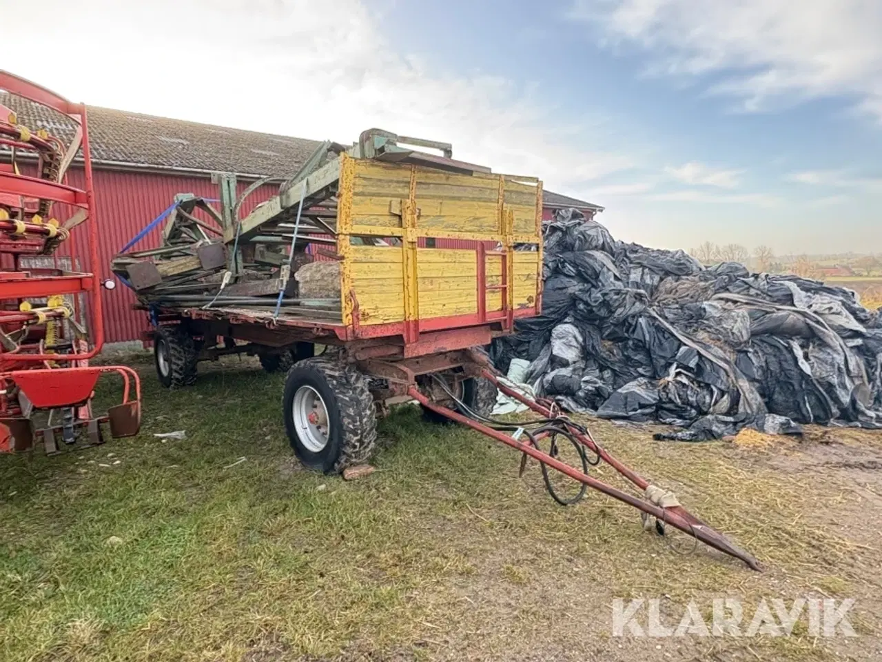 Billede 2 - Halmvogn