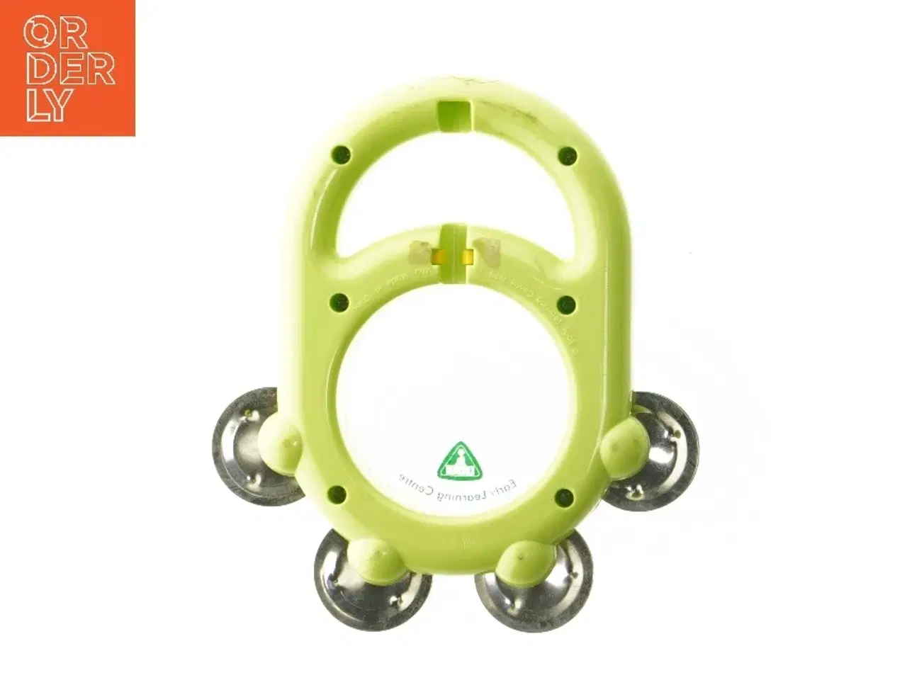 Billede 2 - Børnetamburin, grøn fra ELC (str. 17x11 cm)