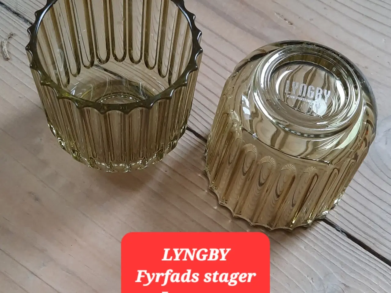 Billede 3 - Fyrfads stager og fade