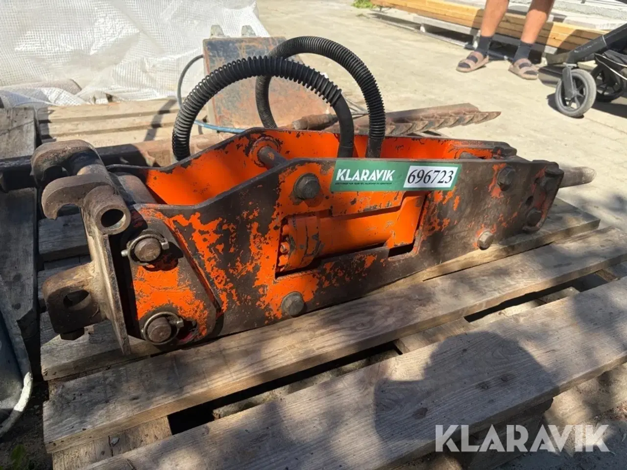 Billede 1 - Hydraulisk hammer / nedbrydningshammer