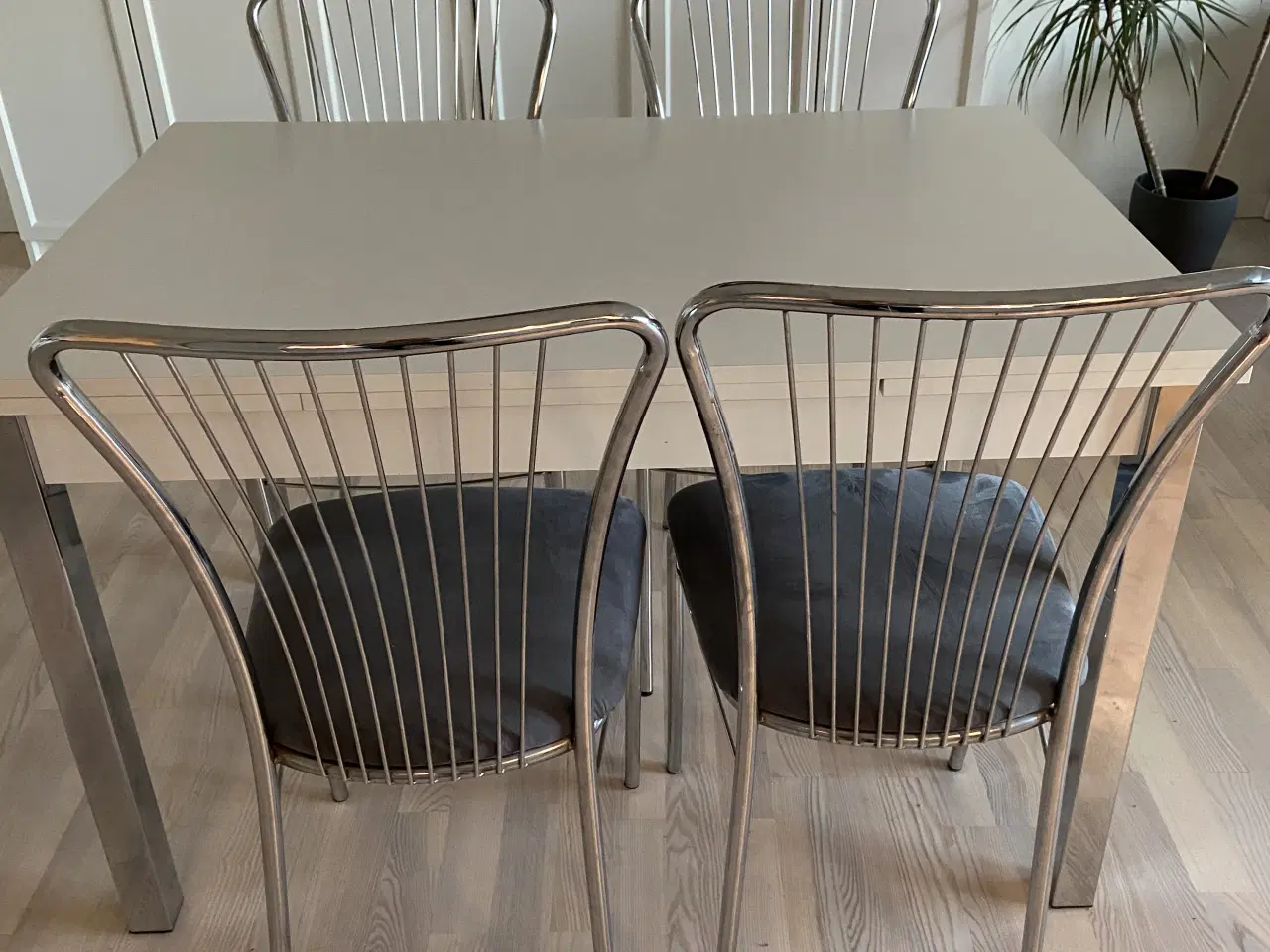 Billede 1 - Spisebord med 4 stole