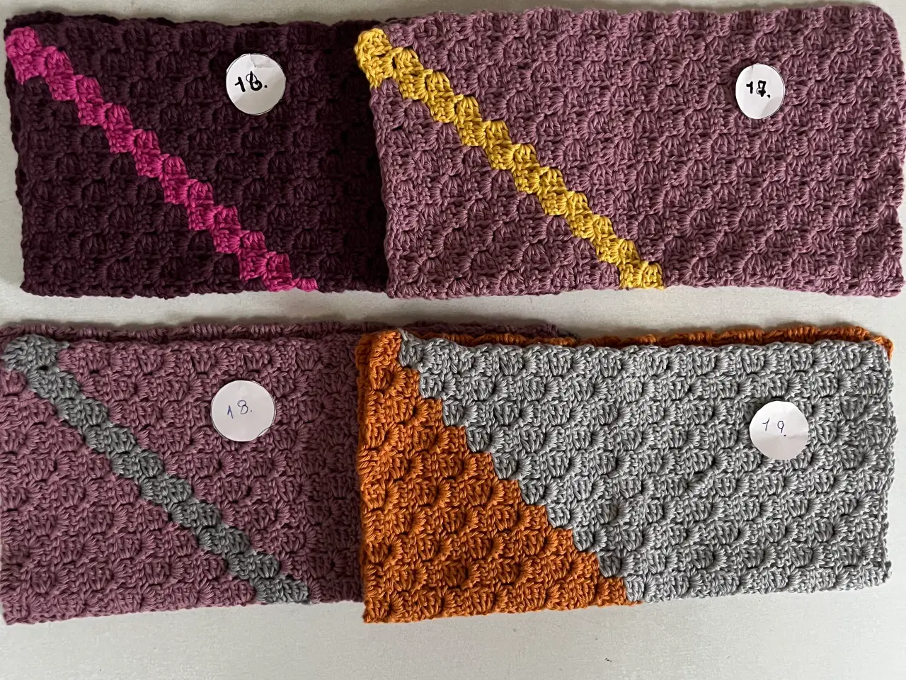 Billede 9 - Hæklede karklude 