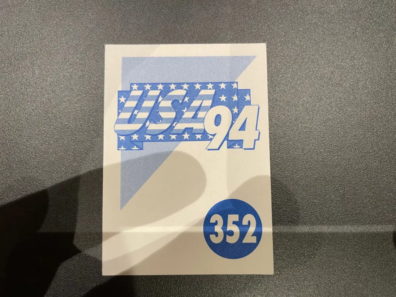 Billede 1 - Fodboldkort VM 94 - Romania Stickers - blå 