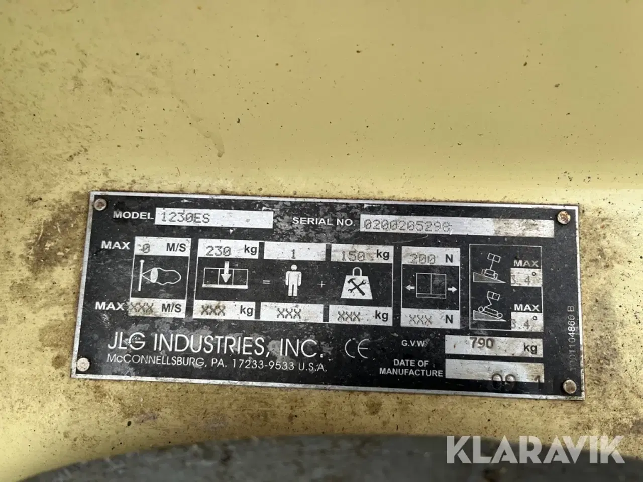 Billede 5 - Søjlelift JLG 1230ES