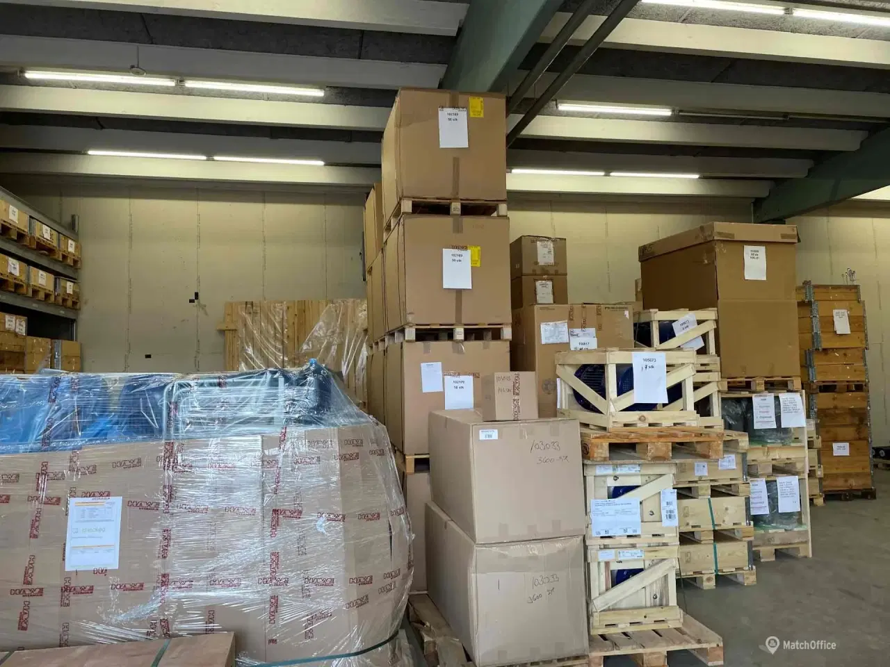 Billede 8 - Regulært isoleret og opvarmet lager