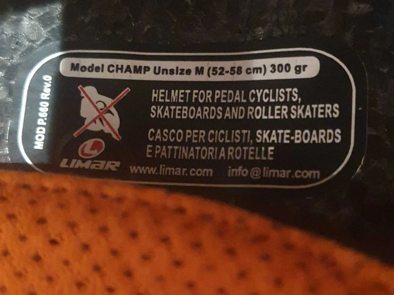 Billede 1 - Cykelhjelm 