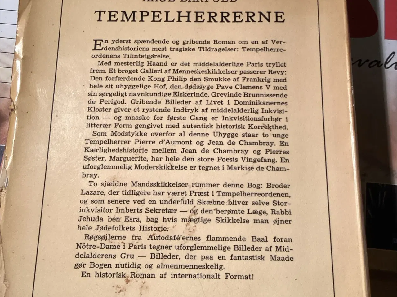 Billede 2 - Aage Barfoed, Tempelherrerne