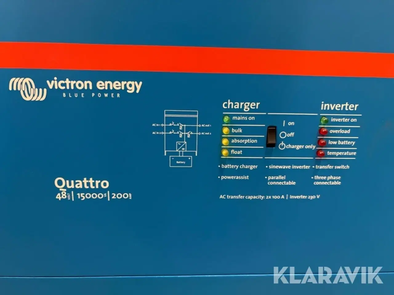 Billede 2 - Inverter Victron Energy Ouattro 48 V