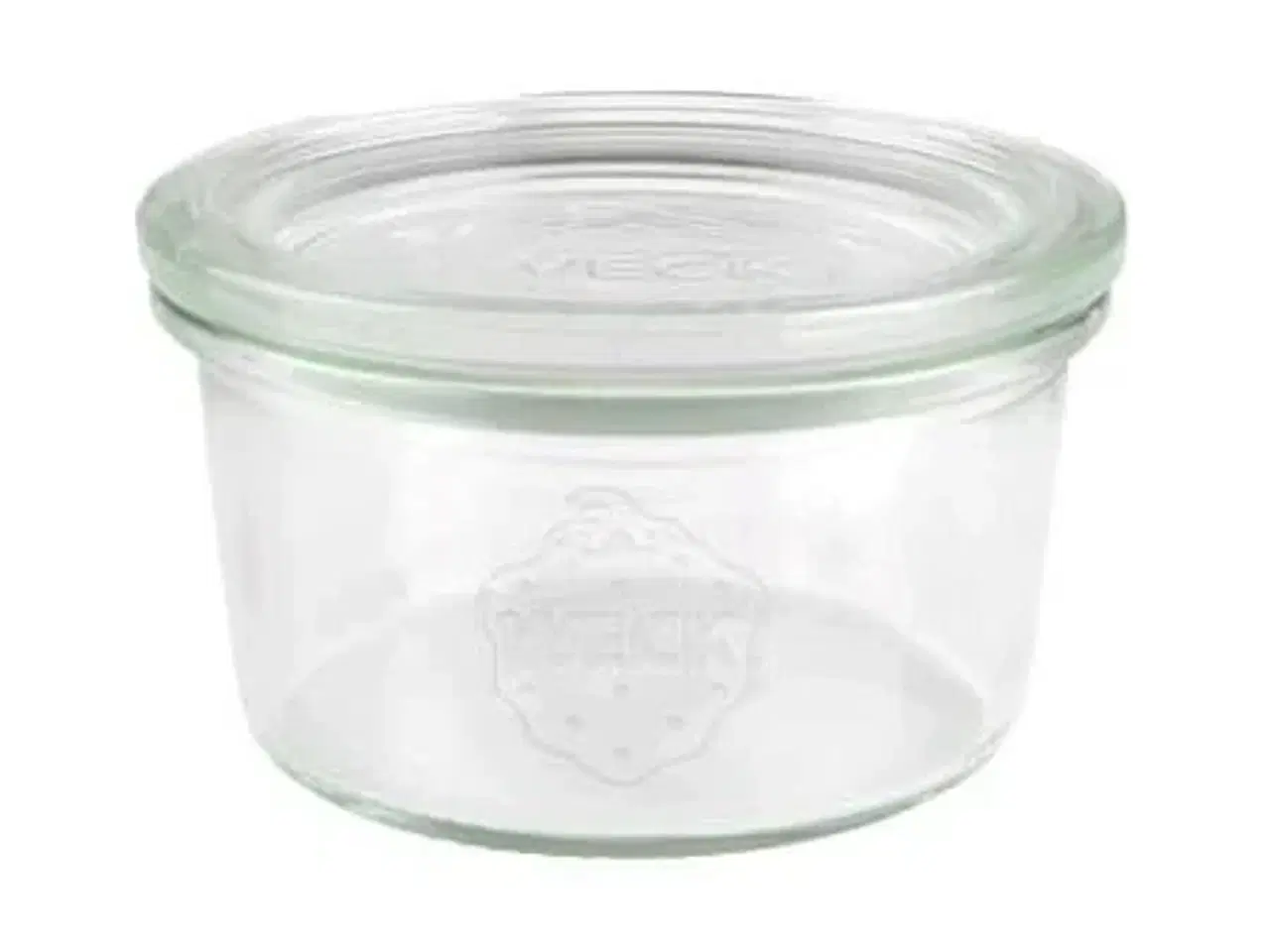 Billede 1 - 48 stk. Patentglas 16,5 cl u/låg Diam 80 mm Weck