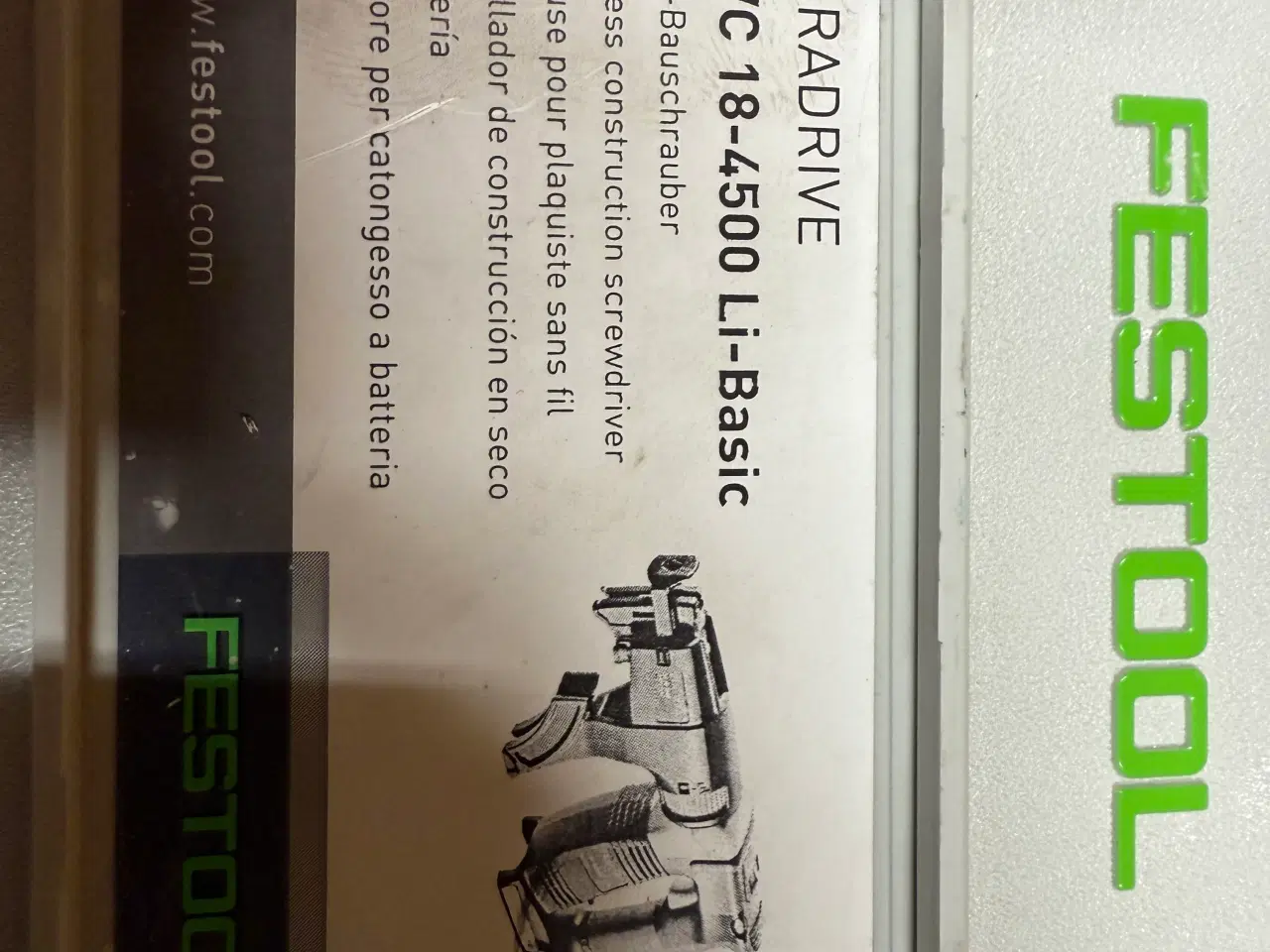 Billede 3 - Festool gipsskruemaskine 