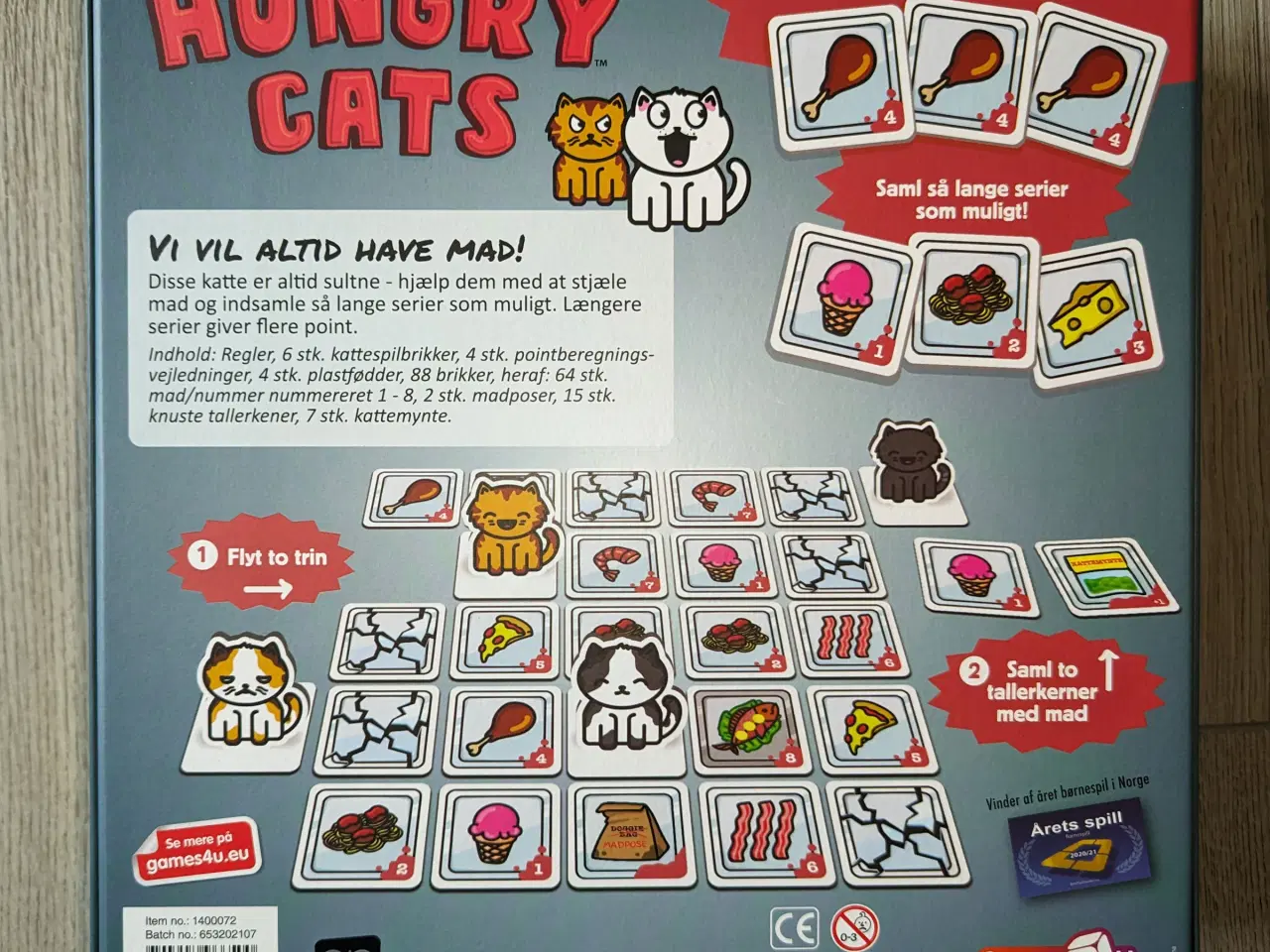 Billede 2 - Brætspil Hungry Cats