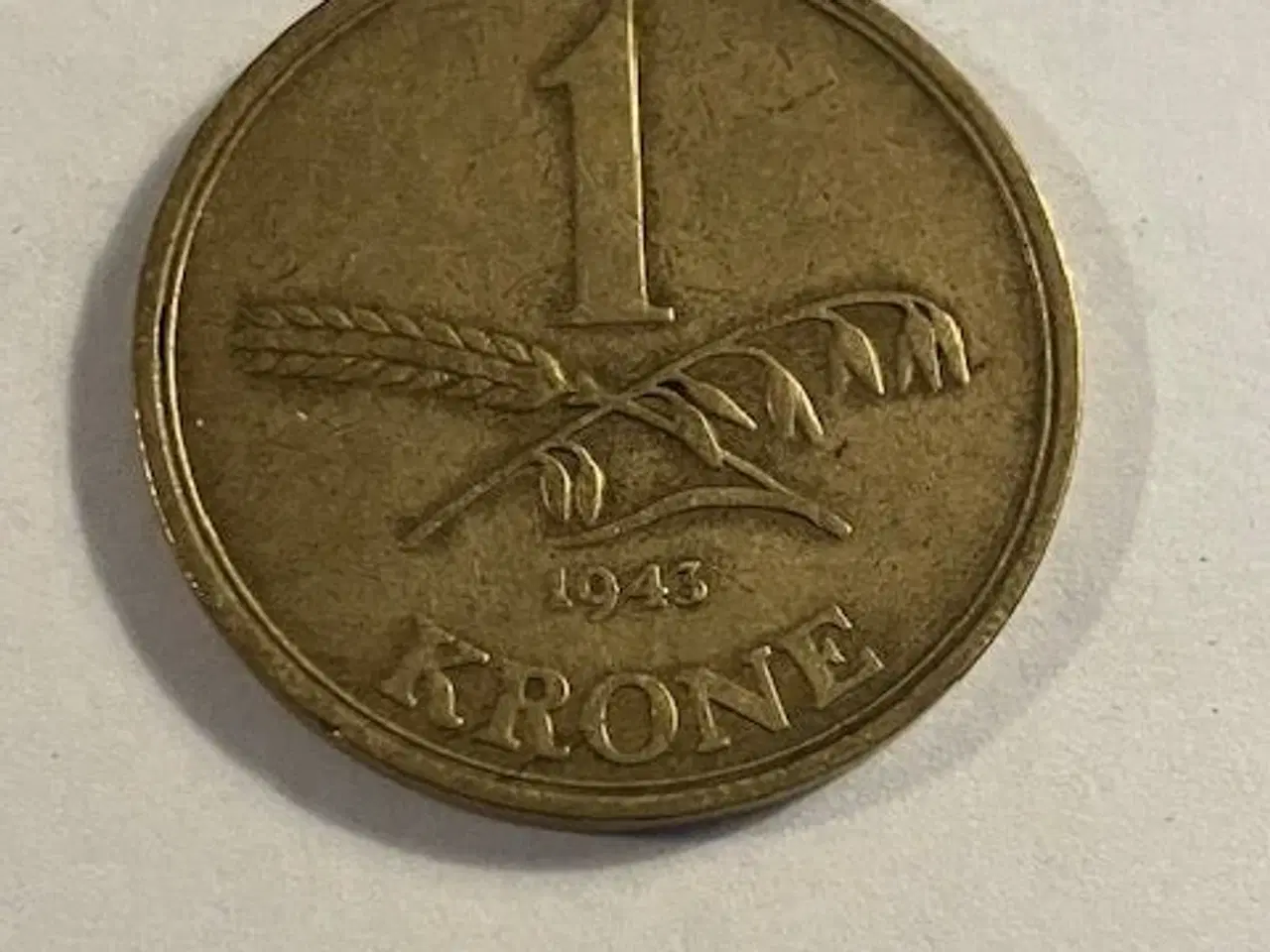 Billede 1 - 1 Krone 1943 Danmark