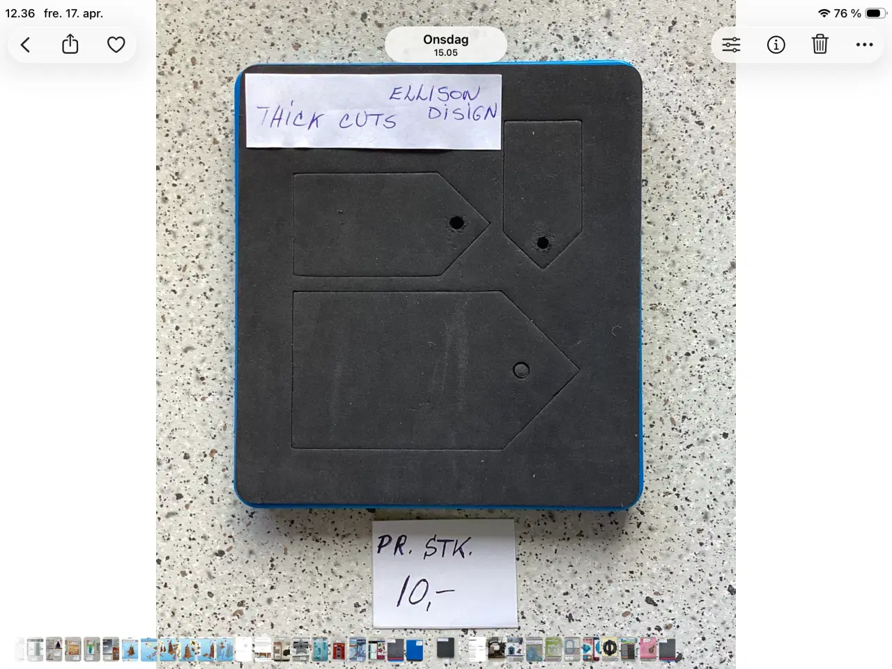 Billede 17 - Scrapbook dies, forskellige sæt, punch mm.  Fra