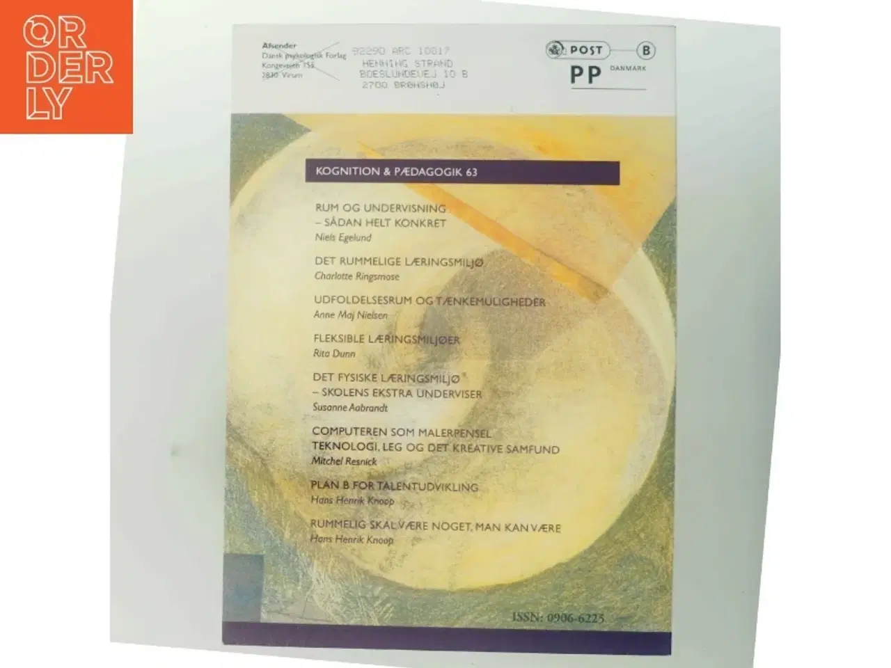 Billede 3 - Kognition & Pædagogik af Niels Egelund (Bog)