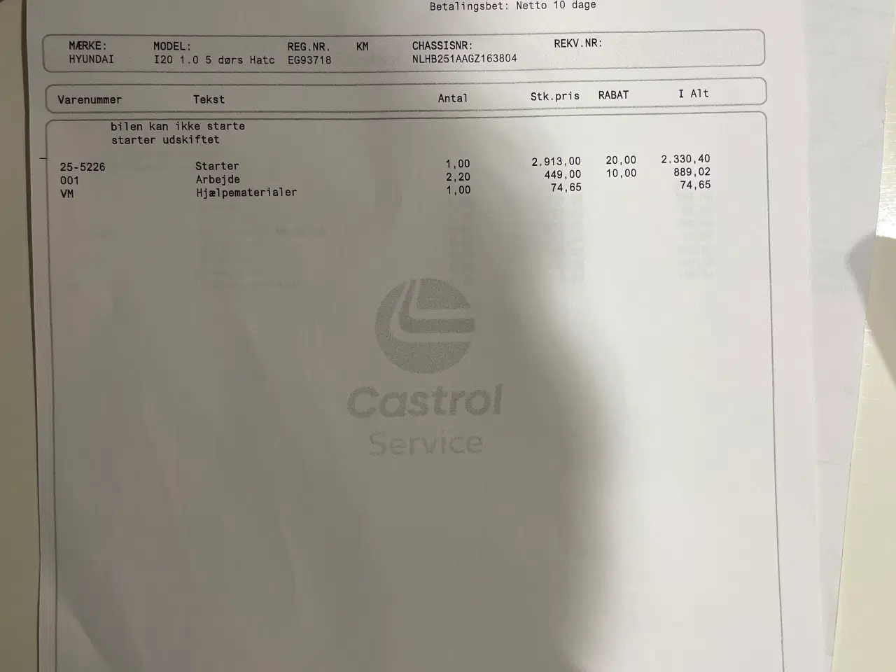 Billede 5 - Hyundai i 20/ 2016,100hk med turbo