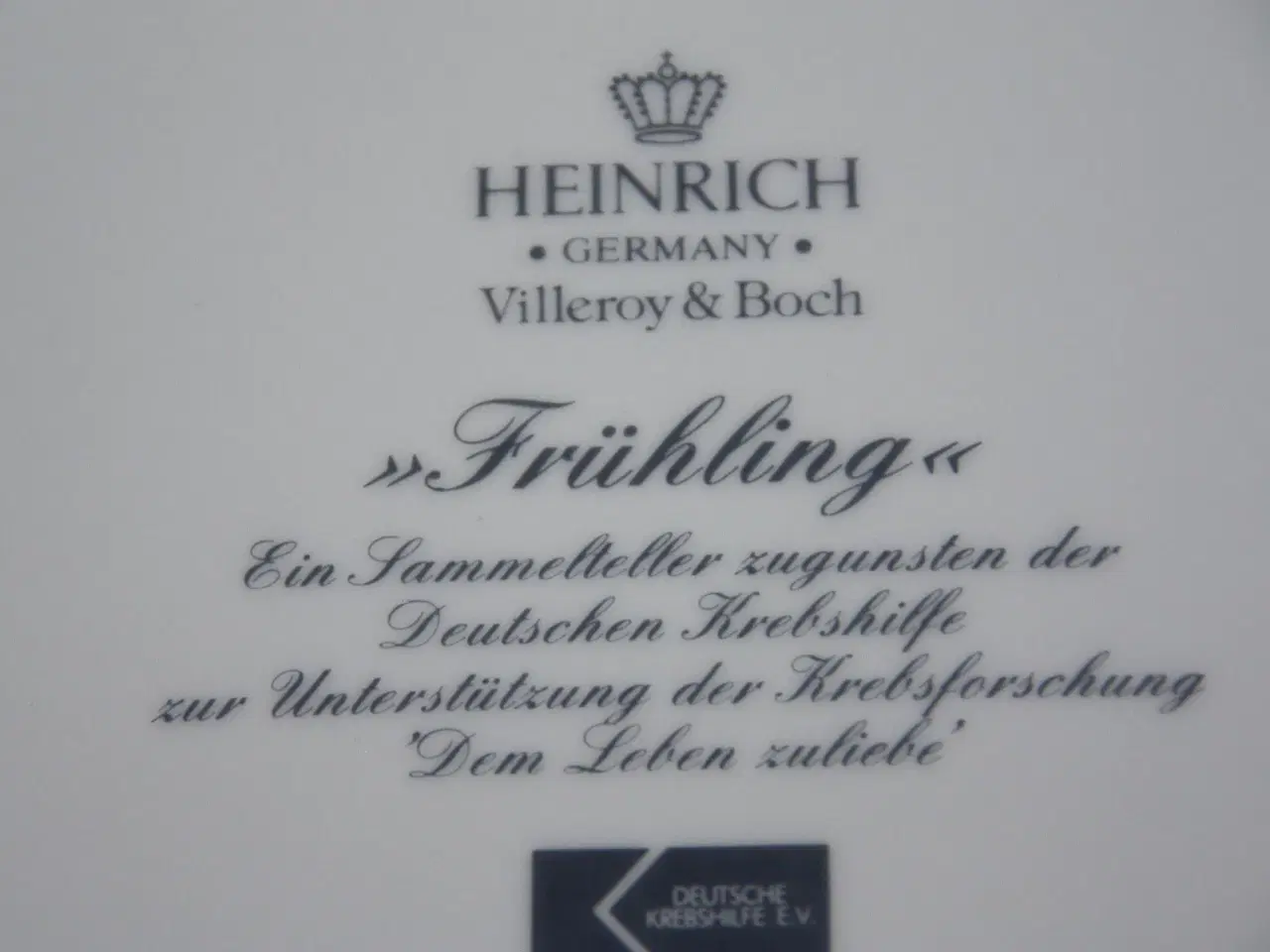 Billede 3 - Heinrich Villeroy & Boch Frühling