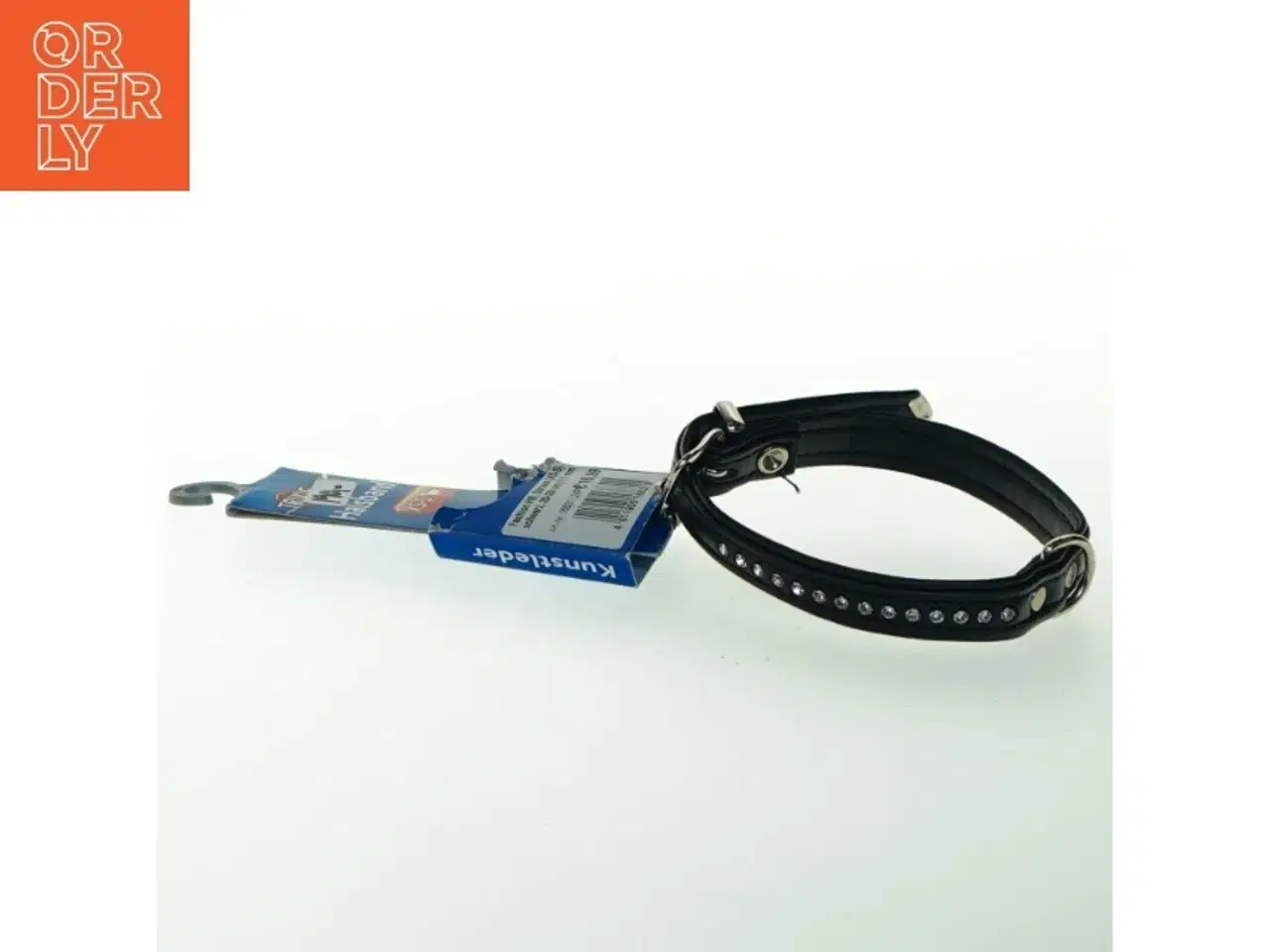 Billede 4 - Hundehalsbånd med strass sten fra Trixie (str. 25-29 cm x 11 mm)