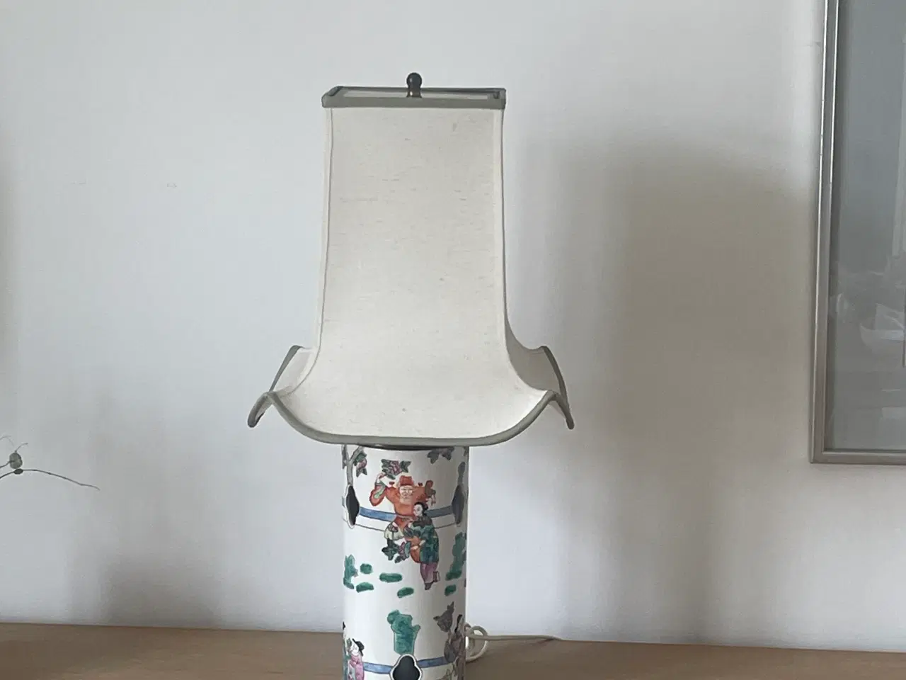 Billede 1 - Kinesisk bordlampe