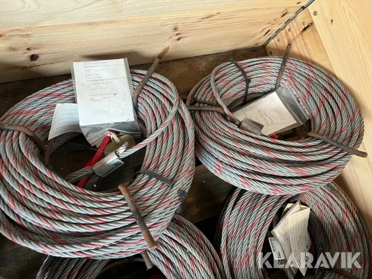 Billede 8 - Lot - Wire og hoistbags 4 paller