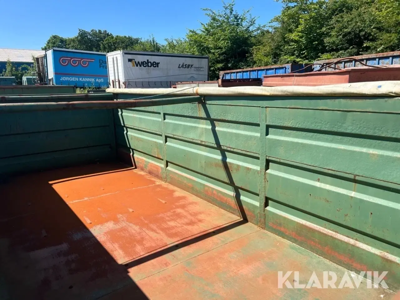Billede 12 - Korn container med rullepressenning