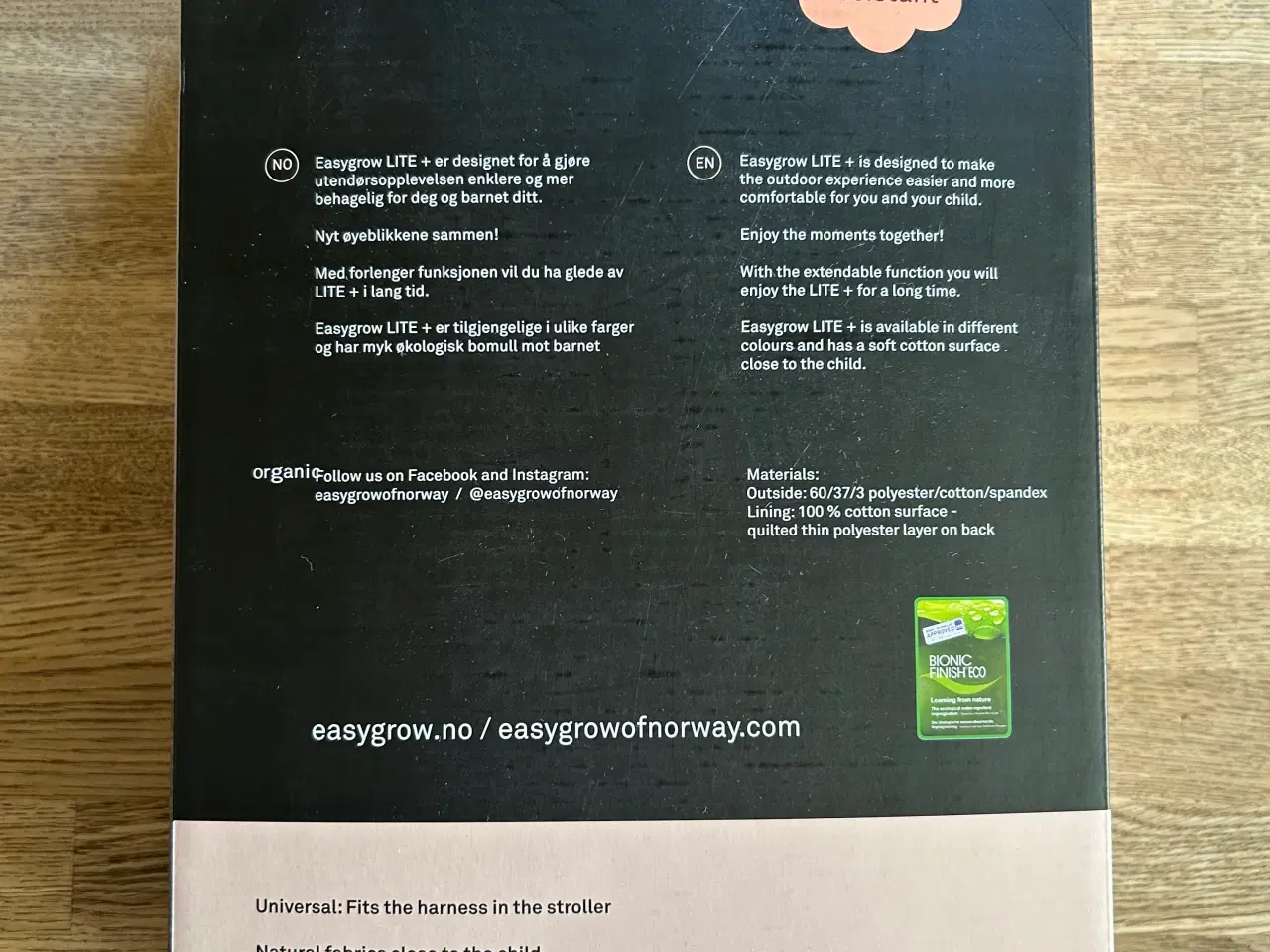 Billede 5 - Easygrow Lite + Extendable kørepose